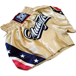 CHEVRON MUAY THAI KICKBOXING SHORTS