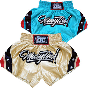 CHEVRON MUAY THAI KICKBOXING SHORTS